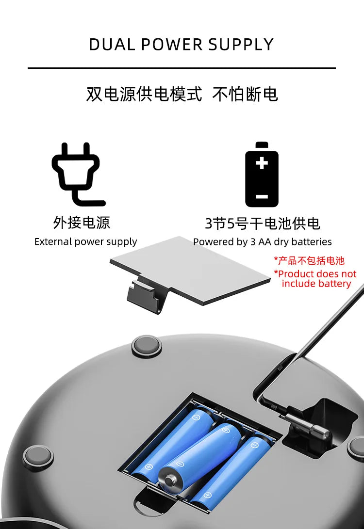 4L Automatic Smart Pet Cat Food Dispenser WiFi Cat Feeder with APP Control for Pet Dry Food Dual Power Supply For Small Dogs